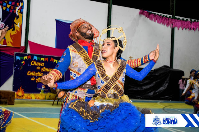 Foto do concurso de Quadrilhas Juninas em Senhor do Bonfim