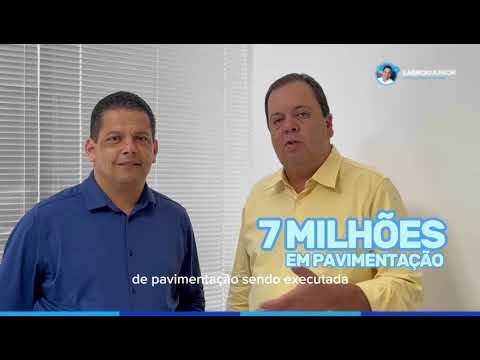 SALVADOR: Prefeito Laercio Junior é agraciado com pá carregadeira do Deputado Federal Elmar Nascimento