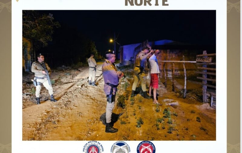 Operação Força Norte: Polícia Militar da Bahia intensifica ação estratégica na região do 6° BPM