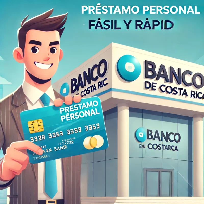 Banco de Costa Rica: una nueva oportunidad para adquirir su préstamo personal