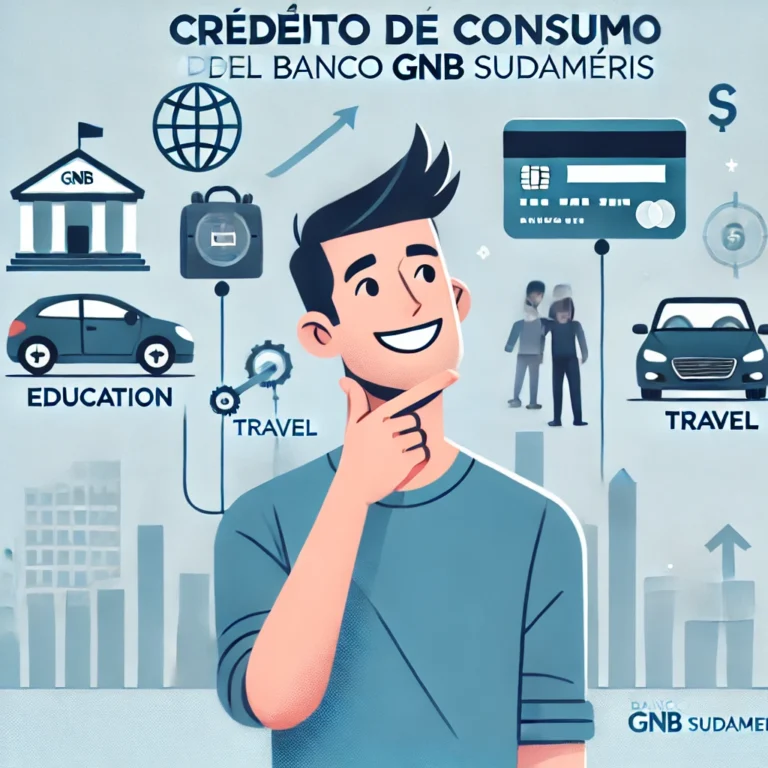 Crédito al consumo del Banco GNB Sudameris: todo lo que debes saber sobre él.
