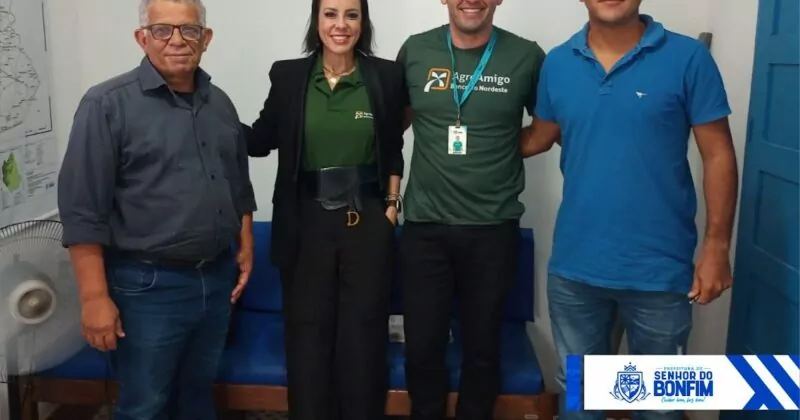 Prefeitura de Senhor do Bonfim busca parceria com Banco do Nordeste para beneficiar agricultores